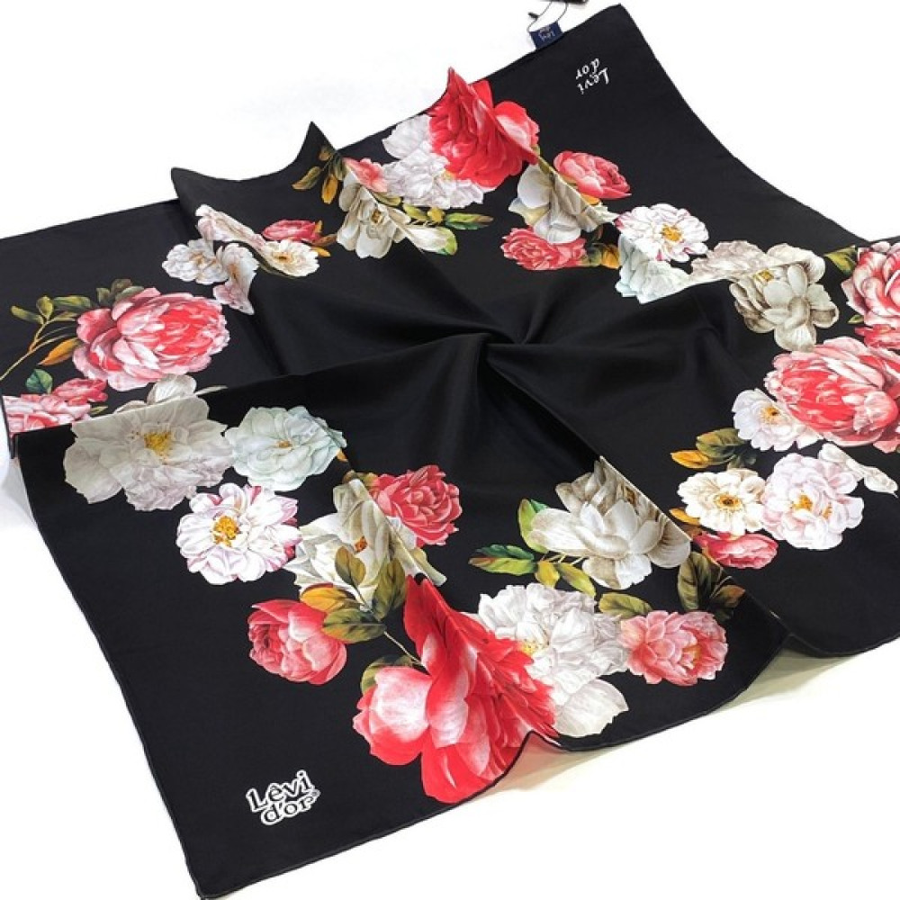 Levidor Yeni Sezon Trend Polyester Twill (Tivil) Eşarp Modeli Mizel Eşarp LTD203-01 Eşarp Fiyatı