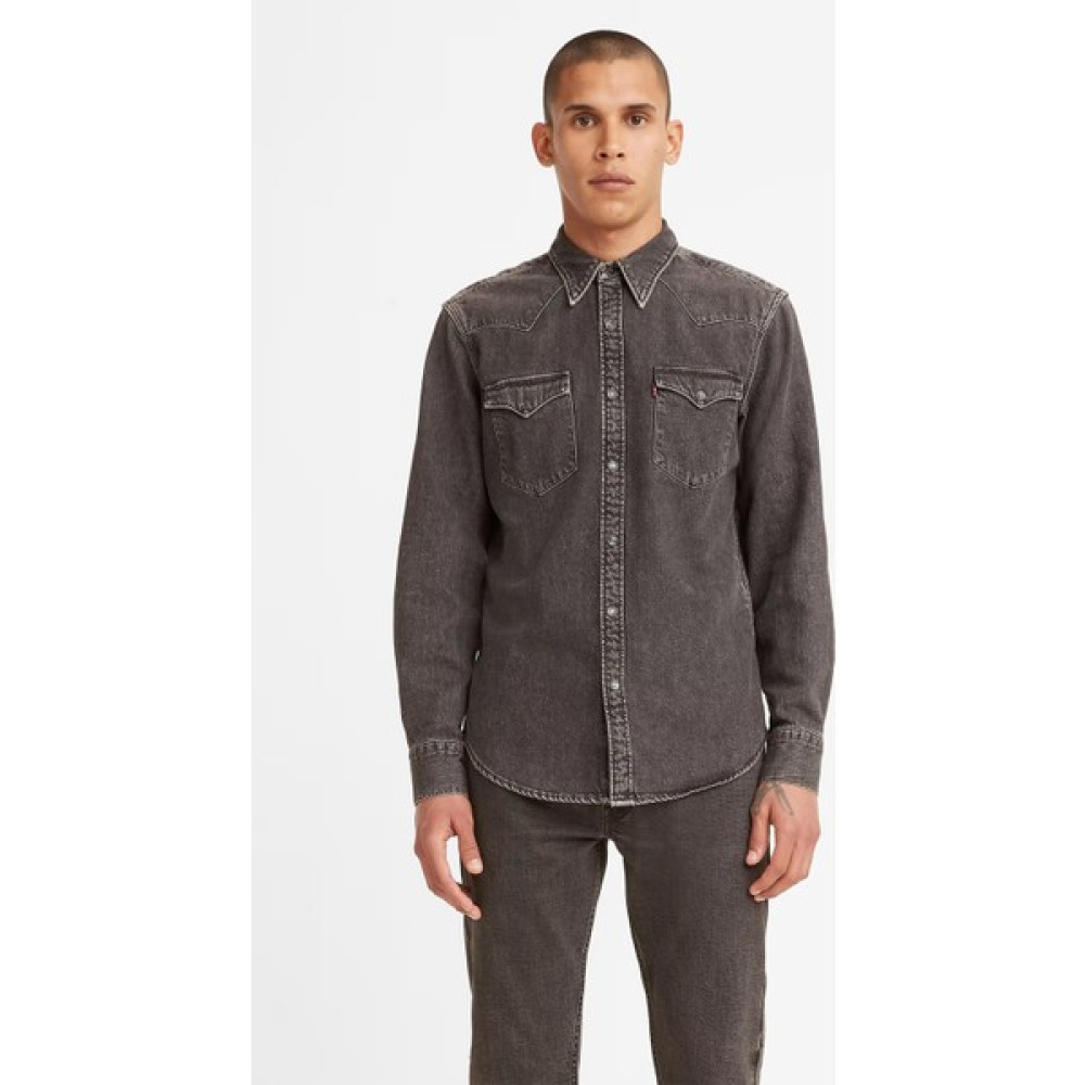 Levi's % 100 Pamuk Çift Cepli Uzun Kollu Kot Gömlek Erkek Kot Gömlek 85744 Erkek Gömlek Fiyatı