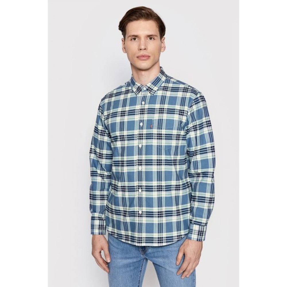 Levi's % 100 Pamuk Ekoseli Tek Cepli Gömlek Erkek Gömlek 85748 Erkek Gömlek Fiyatı