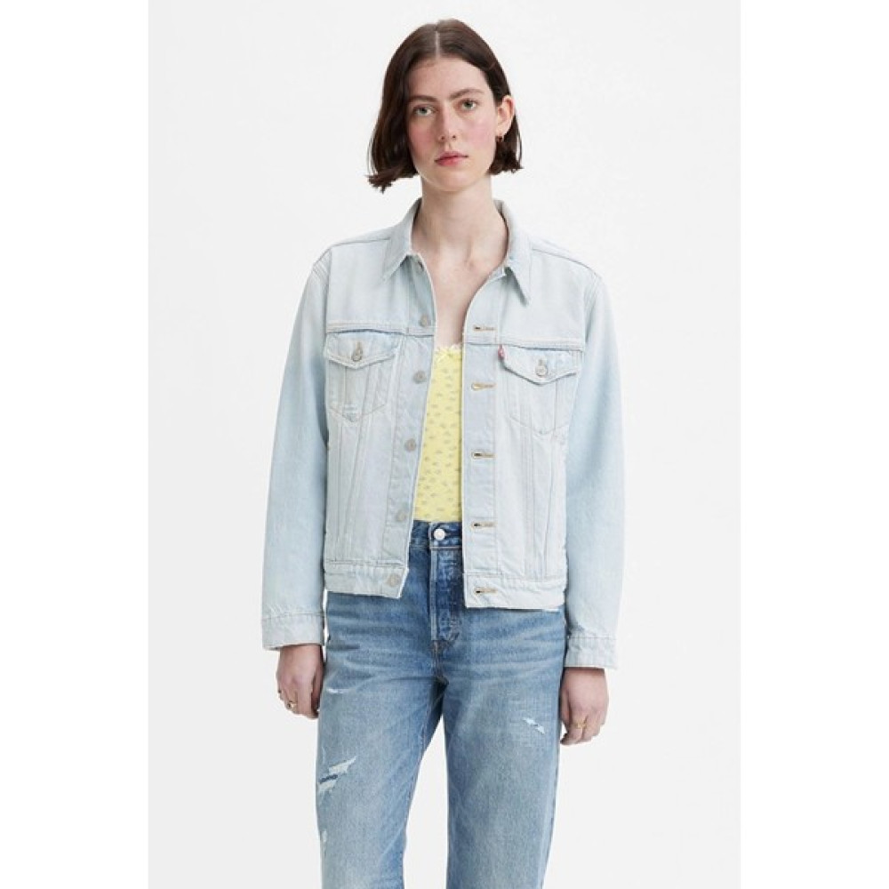 Levi's Cepli % 100 Pamuk Loose Fit Kot Ceket Bayan Kot Ceket 29944 Bayan Ceket Fiyatı