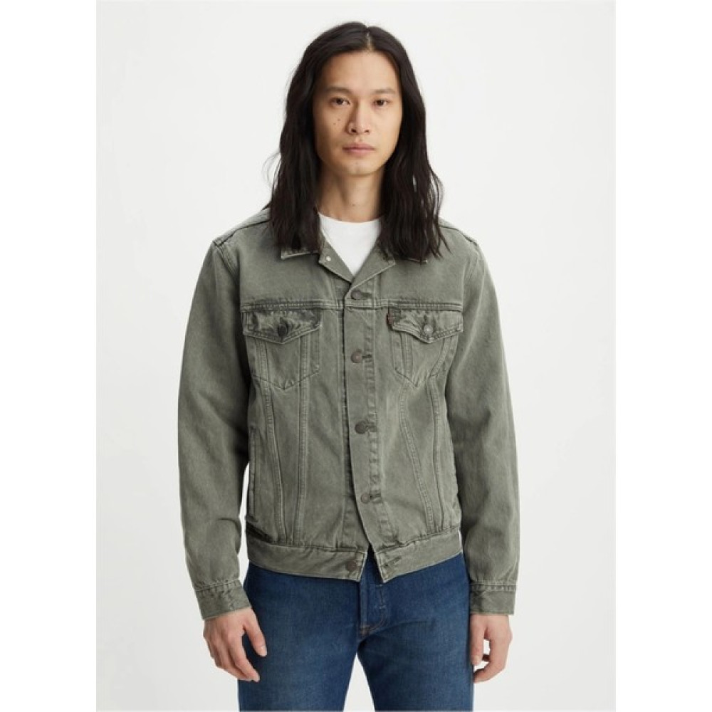 Levi's Erkek Denim Trucker Gri Kot Ceket 72334-0695 Erkek Ceket Fiyatı