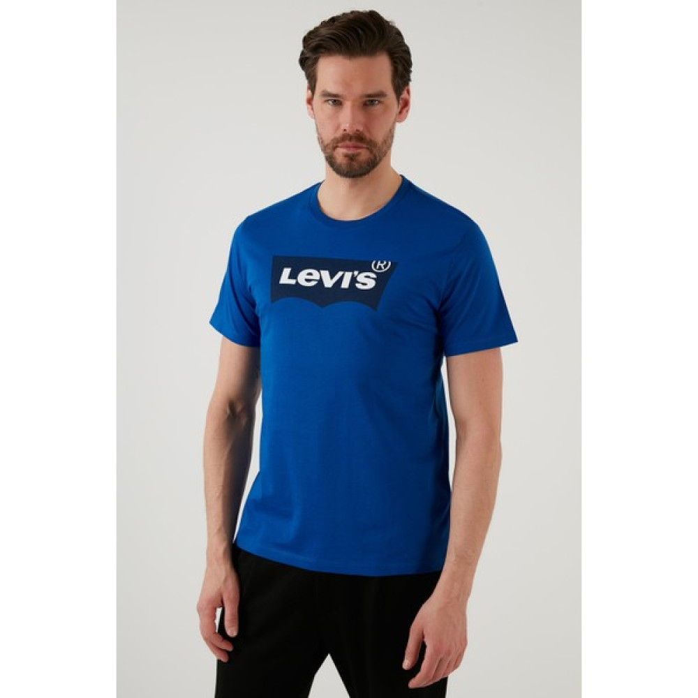 Levi's Erkek Mavi Baskılı Regular Fit T-Shirt - A2823-0078 Erkek T-shirt Fiyatı