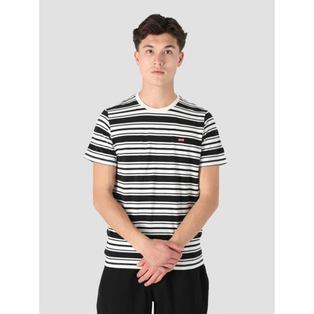 Levi's Erkek Neutrals Siyah Beyaz Tişört 56605-0125 T-Shirt & Sweatshirt (Outdoor) Fiyatı