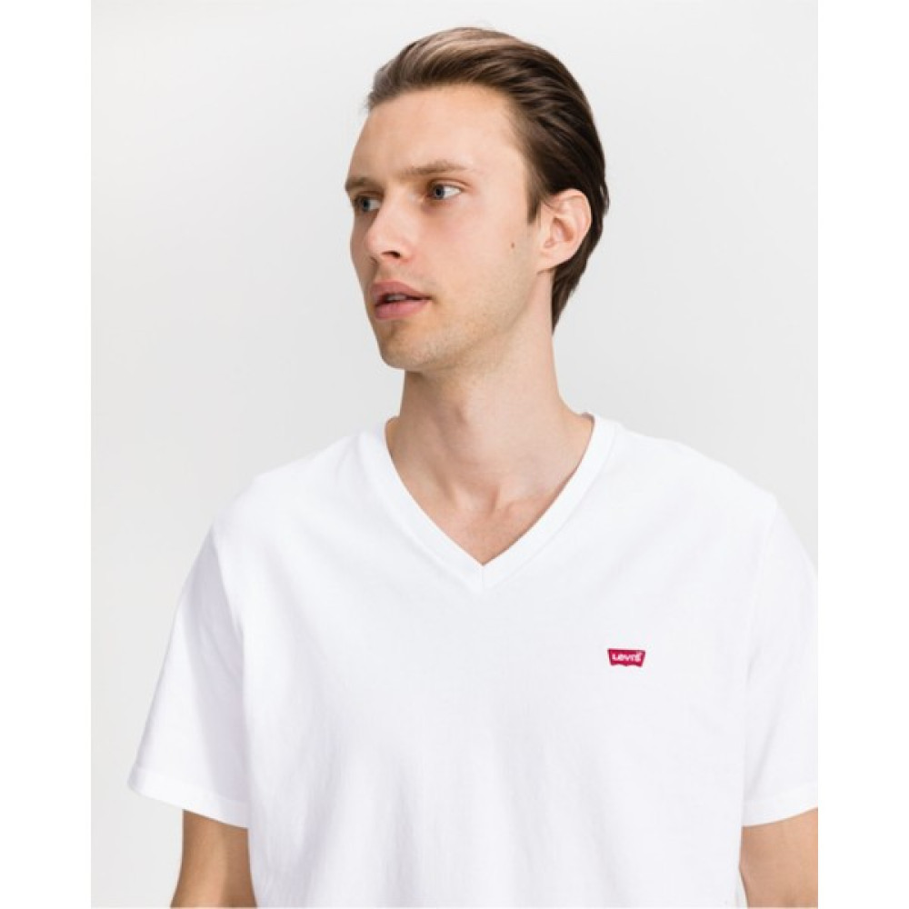 Levi's Erkek Original Housemark T-Shirt Beyaz A2084-0000 Erkek T-shirt Fiyatı