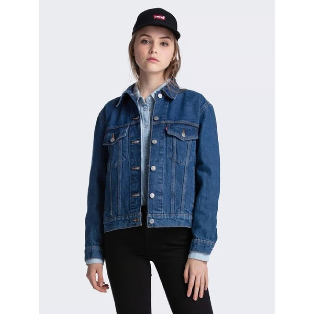 Levi's Kadın Kot Ceket Ex Boyfriend Trucker Mavi 29944-0012 Bayan Ceket Fiyatı