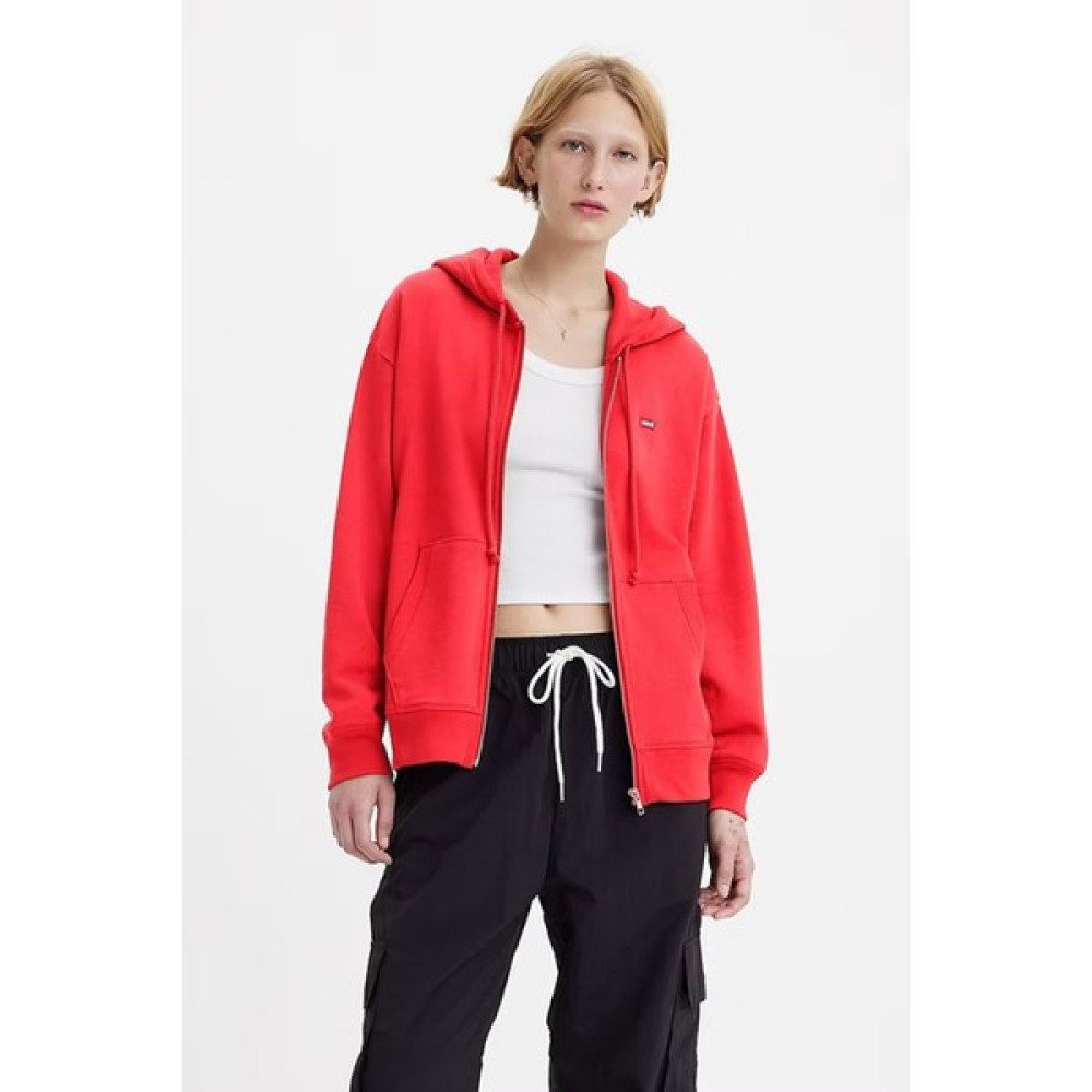 Levi's Kapüşonlu Fermuarlı % 100 Pamuk Sweat Bayan Sweat A0777 Bayan Sweatshirt Fiyatı