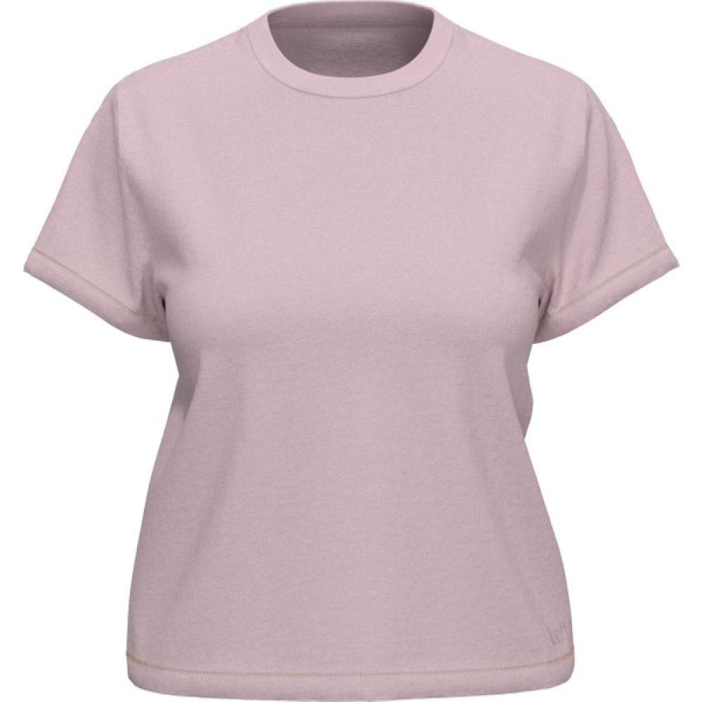 Levi's Levi's Bisiklet Yaka Düz Kırmızı Kadın T-Shirt Classıc Fıt Tee Natural Dye Begonıa Bayan T-shirt Fiyatı