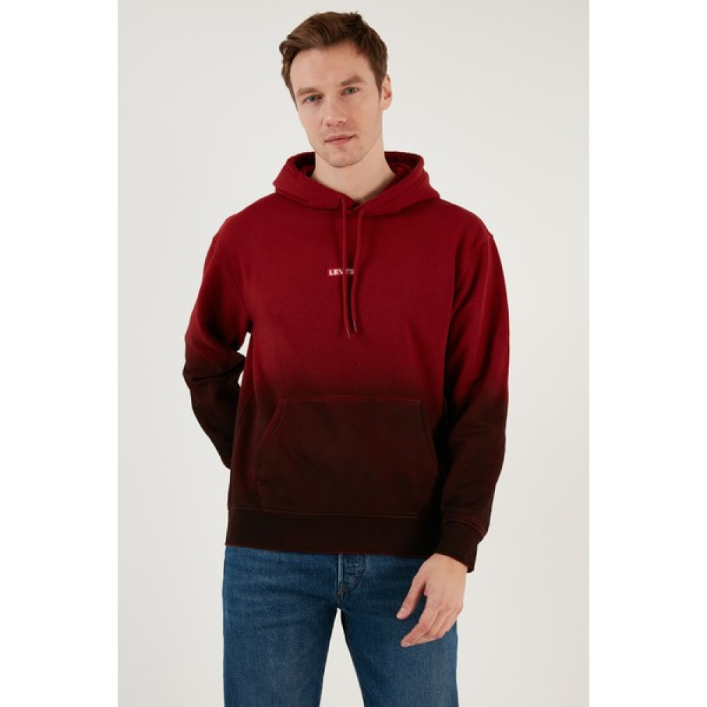 Levi's Pamuklu Kanguru Cepli Kapüşonlu Relaxed Fit Sweat Erkek Sweat A4233 Erkek Sweatshirt Fiyatı