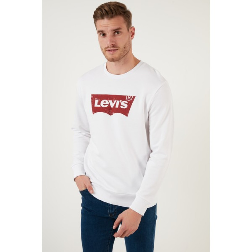 Levi's Pamuklu Regular Fit Bisiklet Yaka Sweat Erkek Sweat A4911 Erkek Sweatshirt Fiyatı