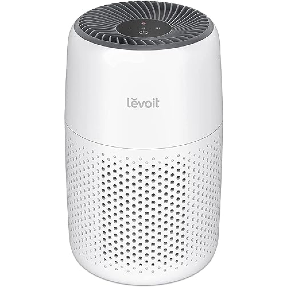 LEVOIT Air Purifier for Bedroom Home, Quiet HEPA Filter Cleaner with Fragrance Sponge & 3 Speed for Better Sleep, Air Frenshener, Allergies, Dust, Pet Dander, Odour, Smoke, Office, Desktop, Core Mini