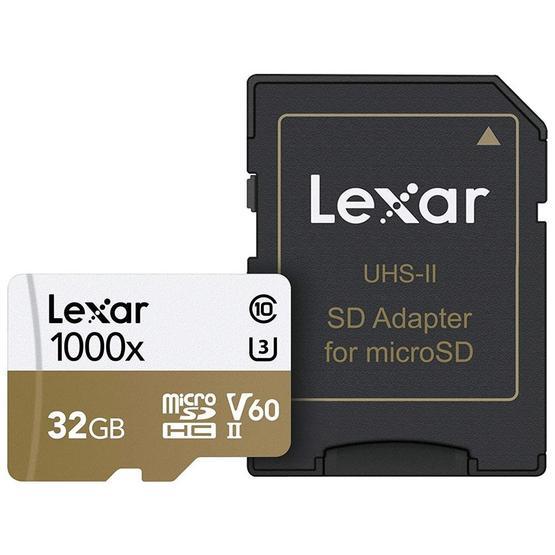 Lexar 1000x 32GB 150MB/s MicroSDHC Hafıza Kartı