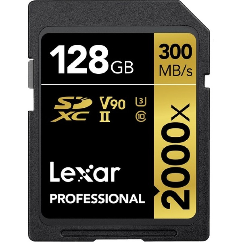 Lexar 128GB SDXC UHS-II 2000X 300MB/s V90 U3 C10 4K Hafıza Kartı LSD2000128G-BNNNG Hafıza Kartları Fiyatı