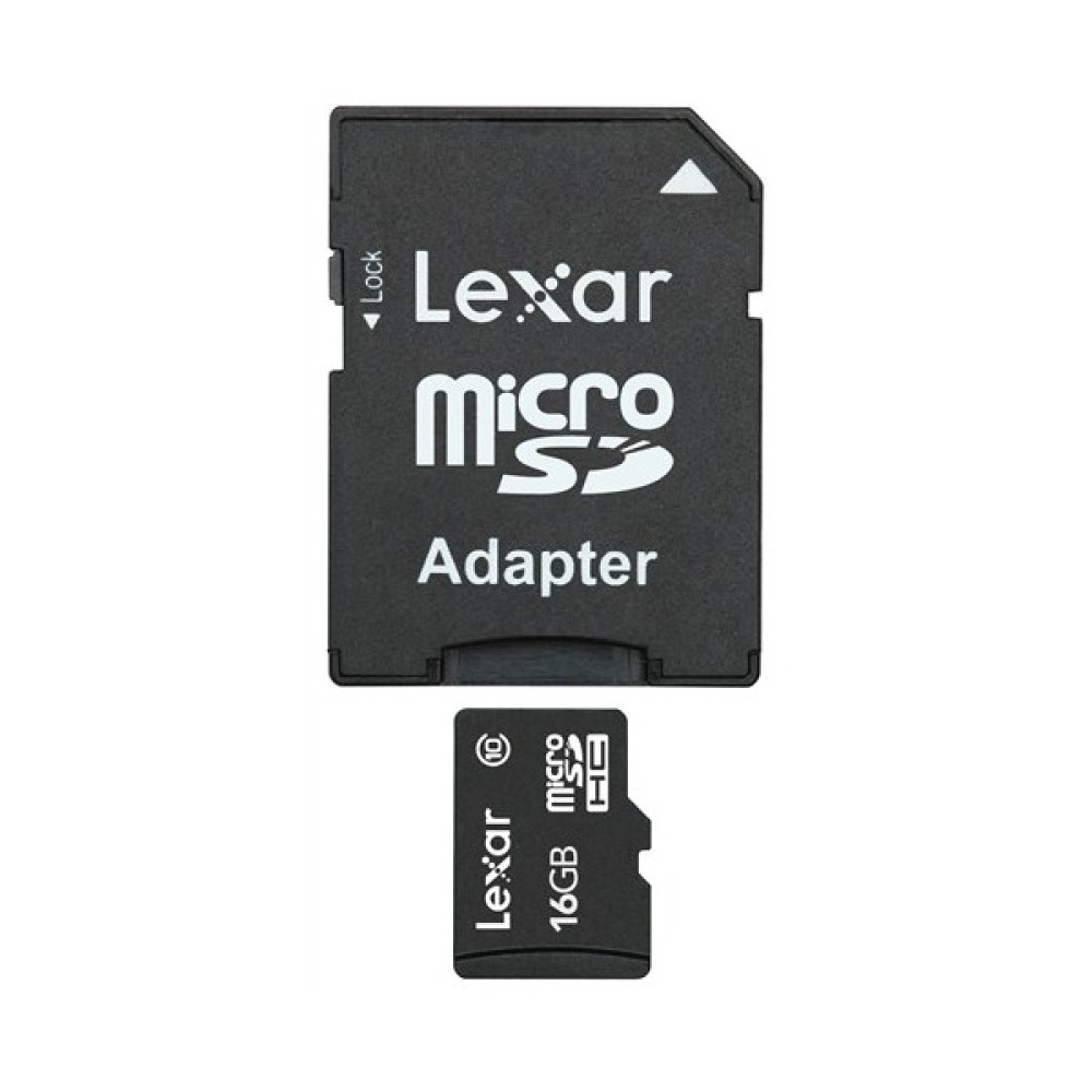 Lexar 16GB microSDHC + SD Adaptör Class 10 Hafıza Kartı (LSDMI16GABEUC10A) Hafıza Kartları Fiyatı