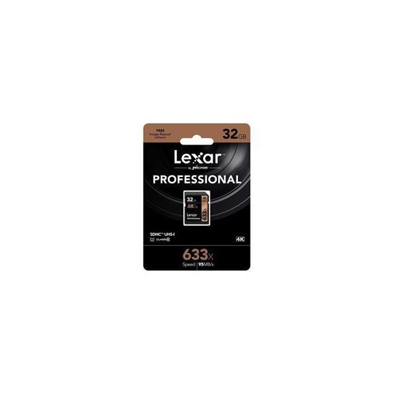 Lexar 32GB 633X Professional SDHC UHS-1 U3 Hafıza Kartı