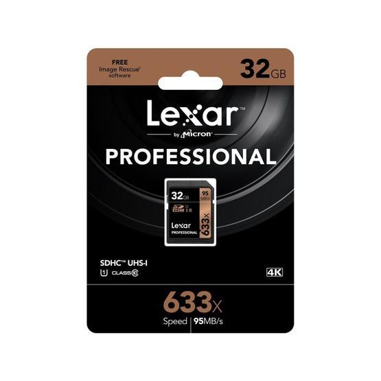 Lexar 32GB 633X Professional SDHC UHS-1 U3 Hafıza Kartı