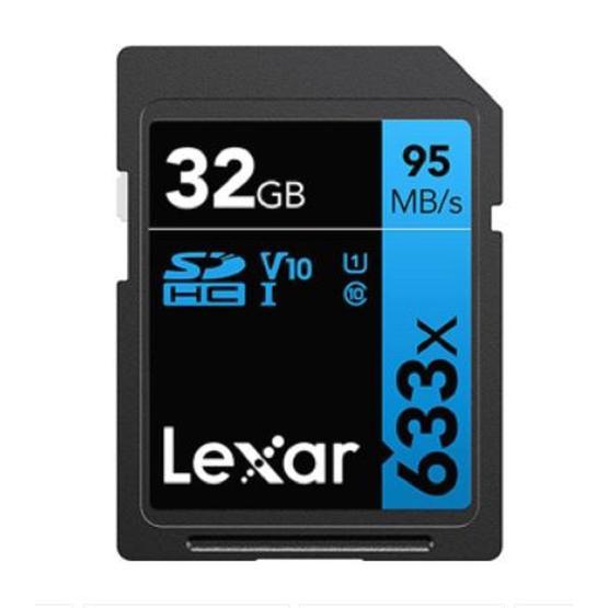 Lexar 32GB 633X Professional SDHC UHS-1 U3 Hafıza Kartı