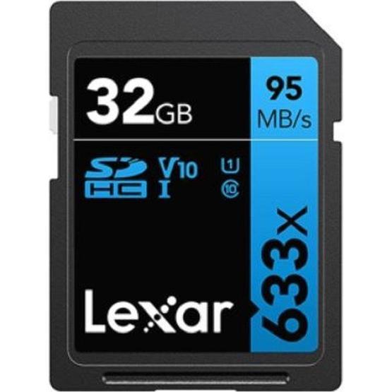 Lexar 32GB UHS-I 633x MicroSDHC Hafıza Kartı + Adaptör