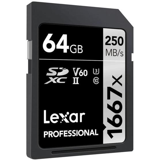 Lexar 64 GB SDXC Class10 UHS - II u3 - 250 MB/s 1667x Hafıza Kartı