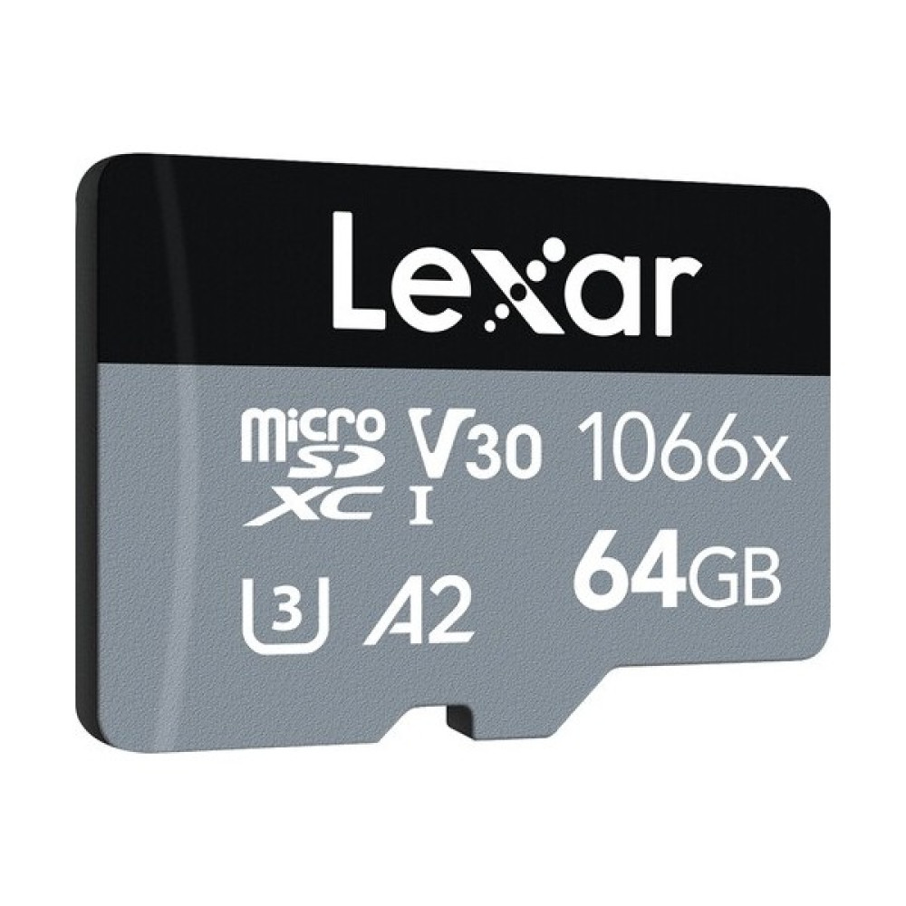 Lexar 64GB Professional 1066X UHS-I MicroSDXC Memory Card + SD Adaptör (Silver Series) Hafıza Kartları Fiyatı