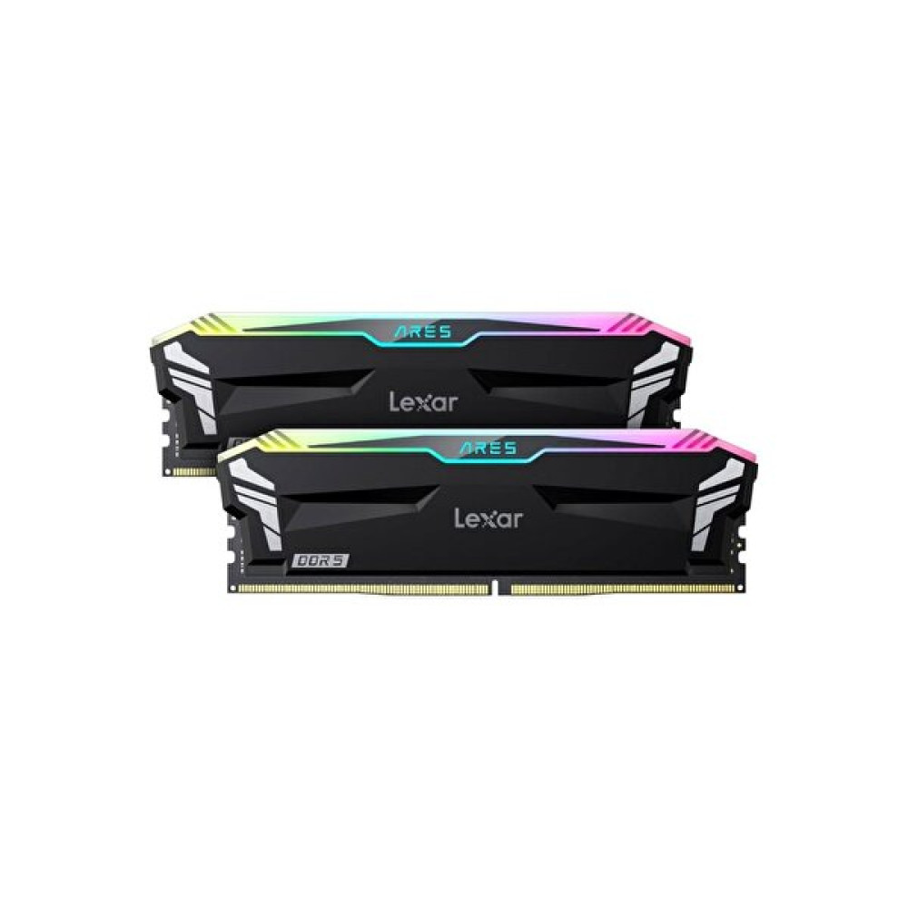 Lexar Ares Ld5Bu016G-R6000Gdla RGB 32 GB (2x16 GB) Ddr5 6000MHz Siyah Cl30 PC RAM RAM Bellekler Fiyatı