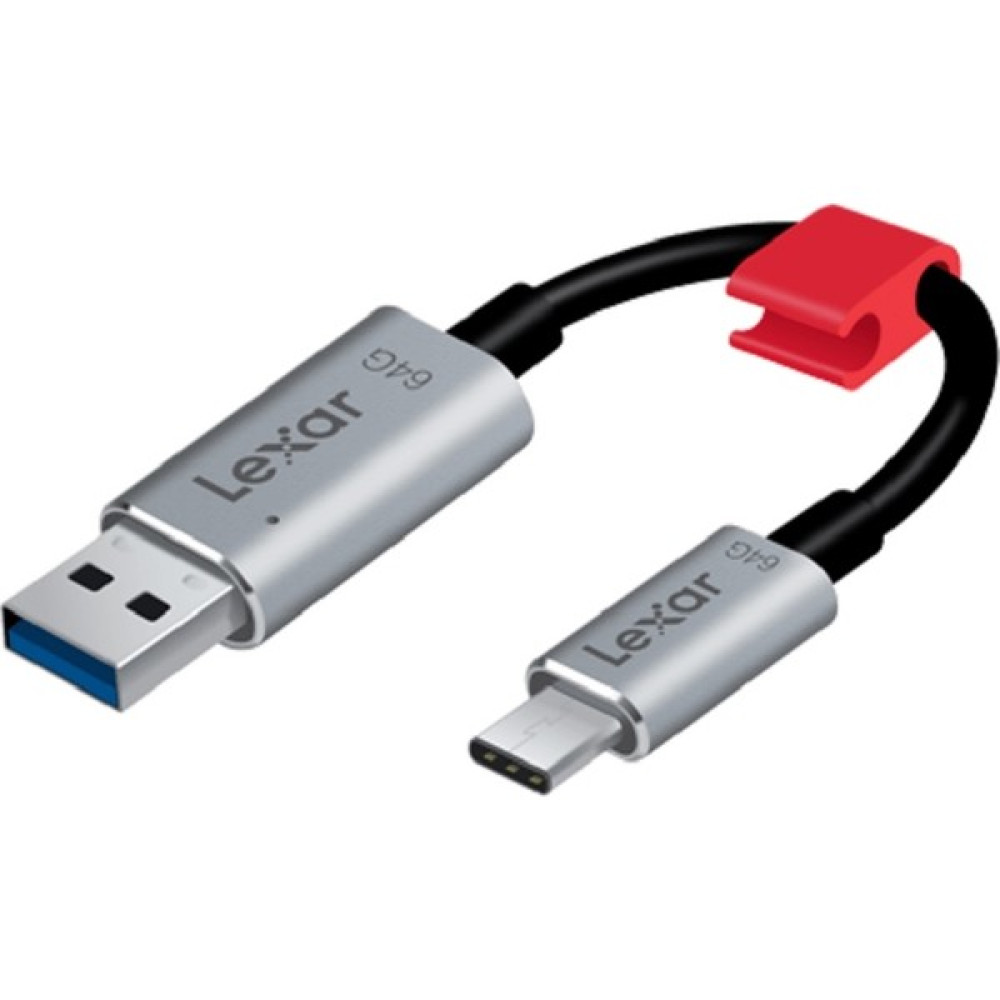 Lexar Jumpdrive C20C 64 GB USB Type-C 3.1 Bellek LJDC20C-64GBBEU Flash Bellekler Fiyatı