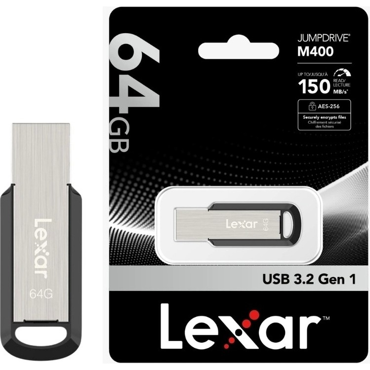 Lexar M400 Metal 64GB USB Flash Bellek 150MB/S Hızında Depolama Çözümü RAM Bellekler Fiyatı