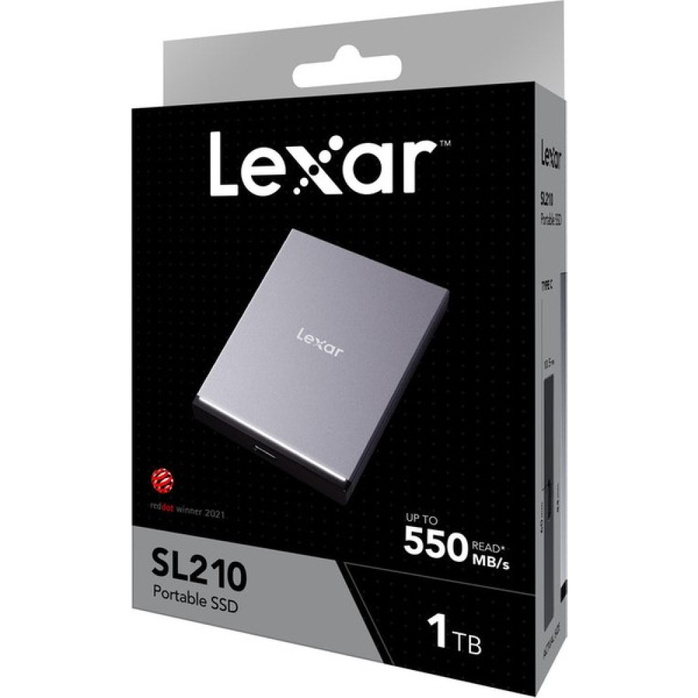 Lexar® Professional SL210 1tb Portable SSD - Gri SSD / Solid State Drive Fiyatı