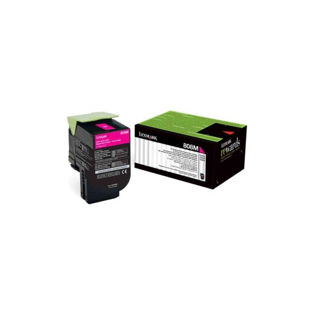 Lexmark 80C8Hm0 Kırmızı  Toner Cx410 / Cx510 Yüksek Kapasite Tonerler Fiyatı