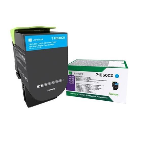 Lexmark CS317-71B50C0 Mavi Toner