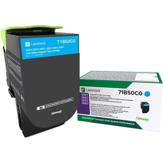 Lexmark CS317-71B50C0 Mavi Toner