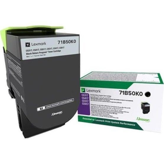Lexmark CS317-71B50K0 Siyah Toner