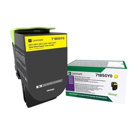Lexmark CS317-71B50Y0 Sarı Toner