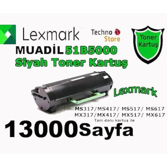 Lexmark MS317-51B5000 Muadil Toner