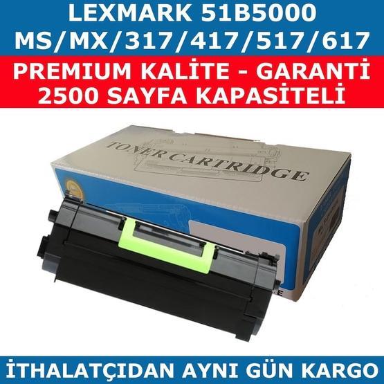 Lexmark MS317-51B5000 Muadil Toner