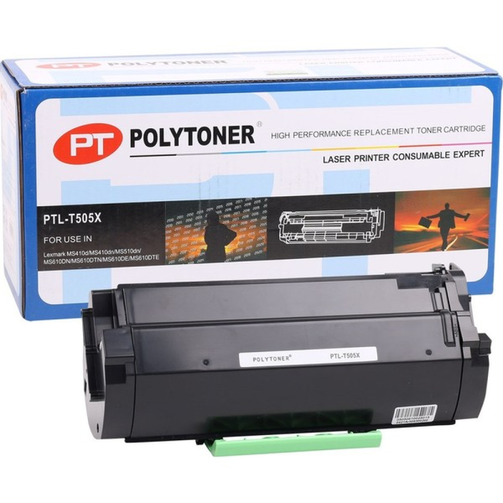 Lexmark T505X Polytoner Ms410-Ms510-Ms610-Ms610Dtn-Ms610 10.000 Sayfa Tonerler Fiyatı