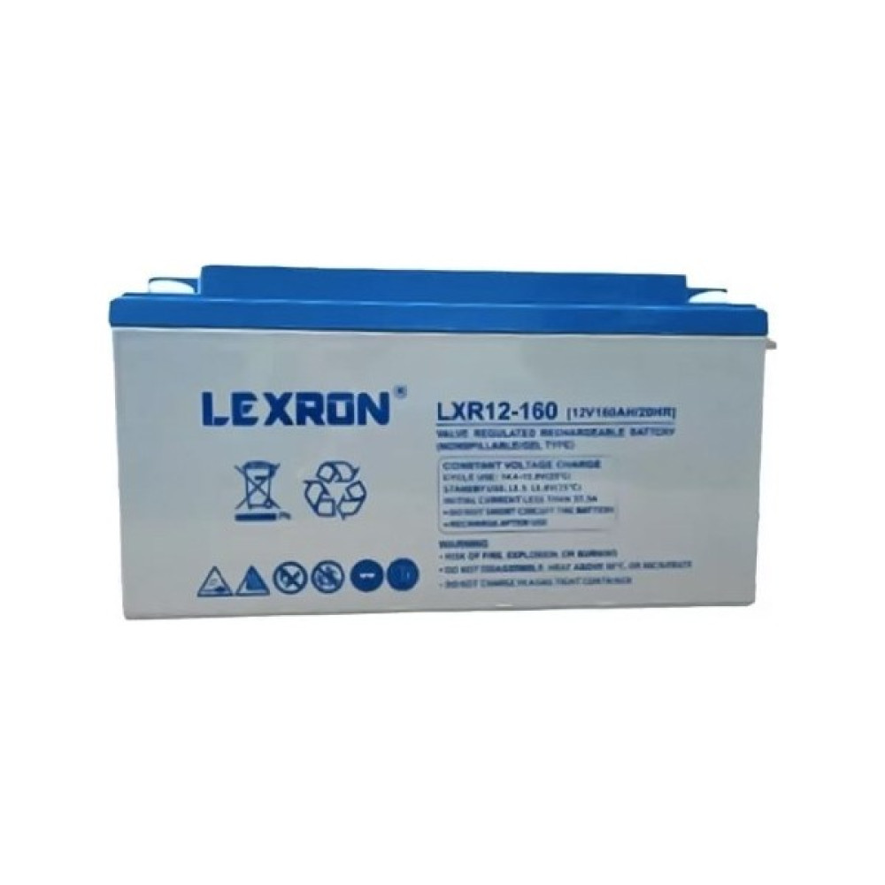 Lexron 12V/160AH Jel Akü Deep Cycle Akü Fiyatı