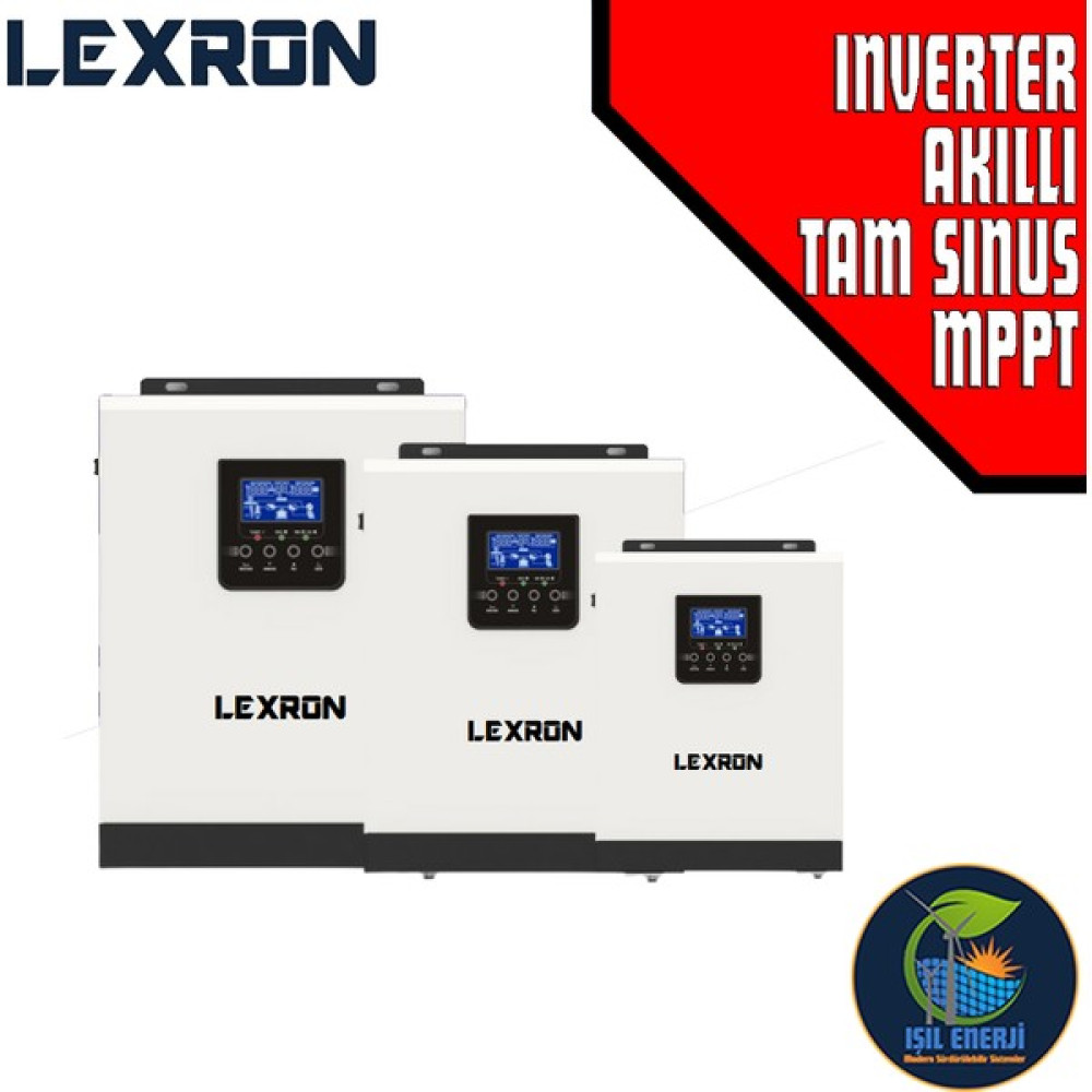 Lexron Akıllı Tam Sinus Mppt Inverter - 1200 Watt 12 Volt - 1200W 12V Power Supply Fiyatı
