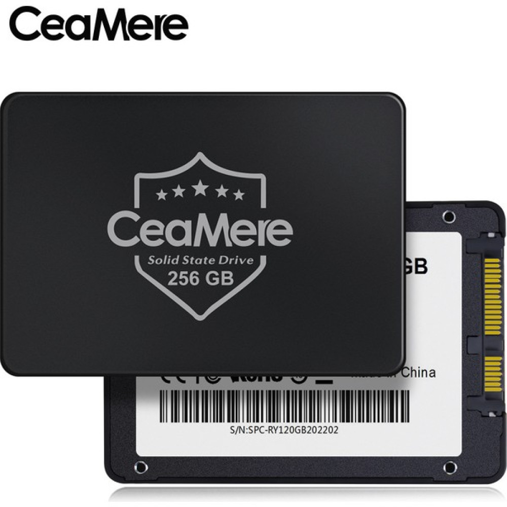 Leyan Creation 128GB / 256GB / 512GB / 1tb SSD HDD 2.5 Sabit Disk Disk 2.5" Dahili Katı Hal Sürücüsü Sabit Disk Diski (Yurt Dışından) - Siyah SSD / Solid State Drive Fiyatı