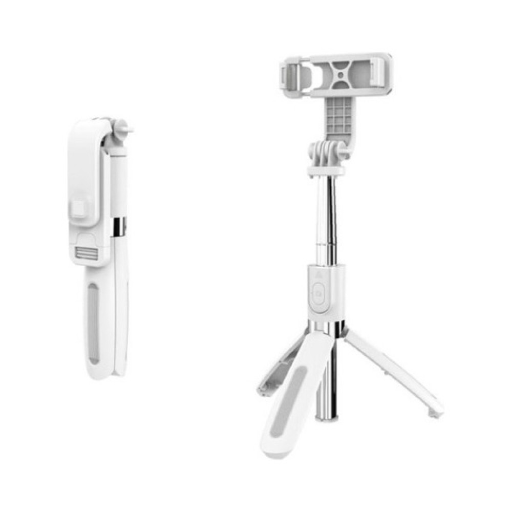 Leyan Creation Cep Telefonu Kamerası Kablosuz Bluetooth Selfie Çubuğu Tripod - Beyaz Tripodlar Fiyatı