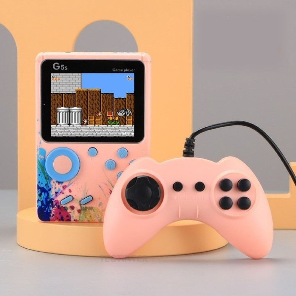 Leyan Creation Dahili 500 Oyun Retro Taşınabilir Mini El Video Oyun Konsolu 8-Bit 3.0 Inç Renkli LCD Iki Oyun Oyuncu (Yurt Dışından) - Pink Oyun Konsolları Fiyatı