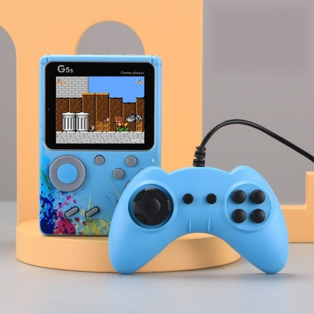 Leyan Creation Dahili 500 Oyun Retro Taşınabilir Mini El Video Oyun Konsolu 8-Bit 3.0 Inç Renkli LCD Iki Oyun Oyuncu (Yurt Dışından) - Yeşil - Mavi Oyun Konsolları Fiyatı