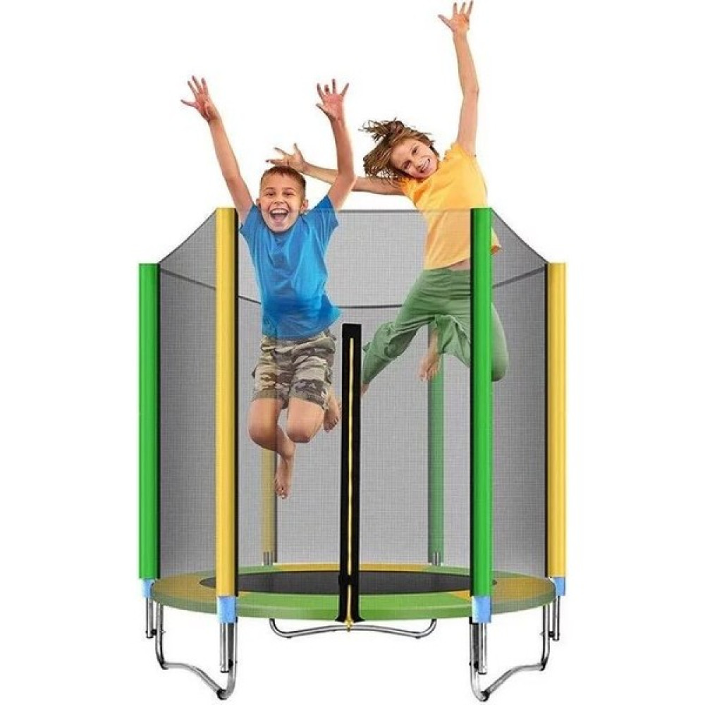 Leyaton Fileli Trambolin Katlanabilir 140 cm Trambolin Yeşil LYT-198 Kondisyon Aletleri Fiyatı