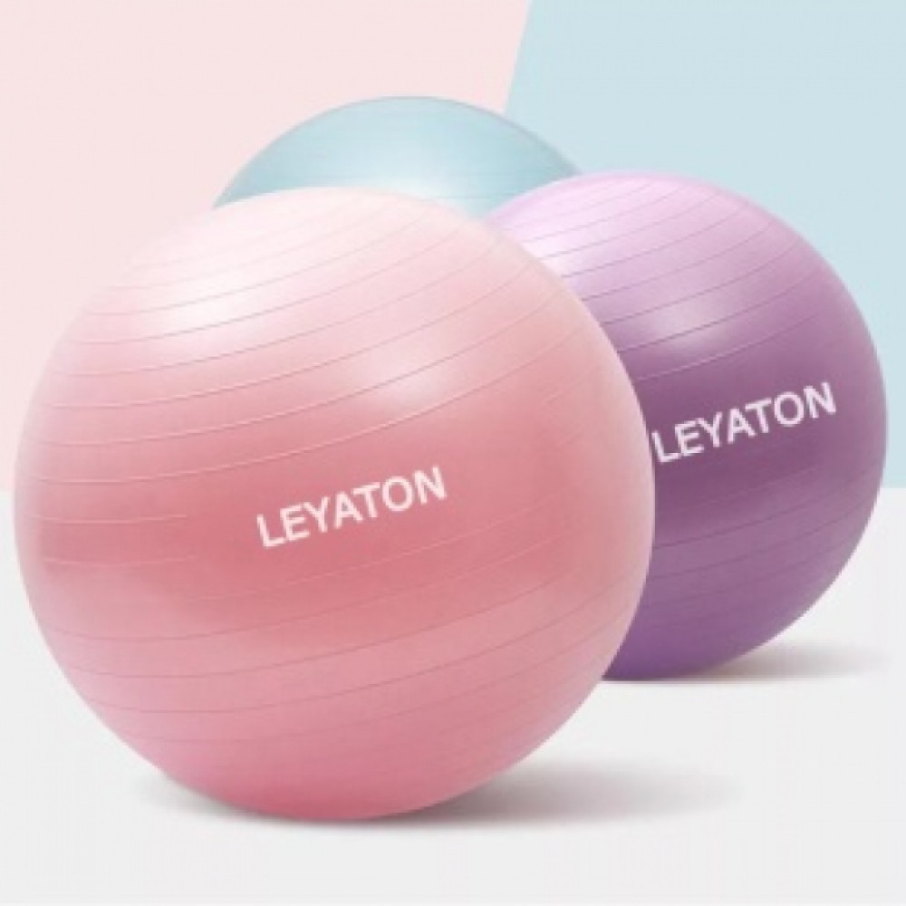 Leyaton Fusya 65 Cm Pilates Topu Buyuk Boy Kalin Yoga Pilates Top Pompa Pilates Aletleri Fiyatı