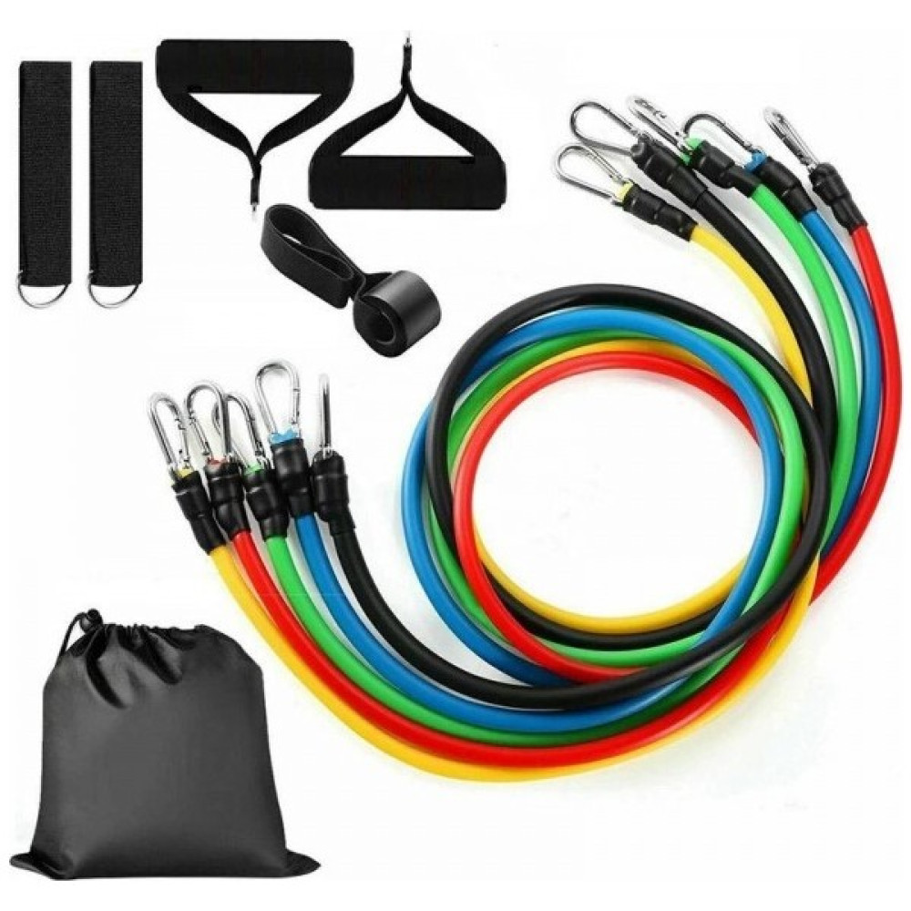 Leyaton Latex Direnç Lastiği Egzersiz Direnç Lastiği Full Set Kondisyon Aletleri Fiyatı