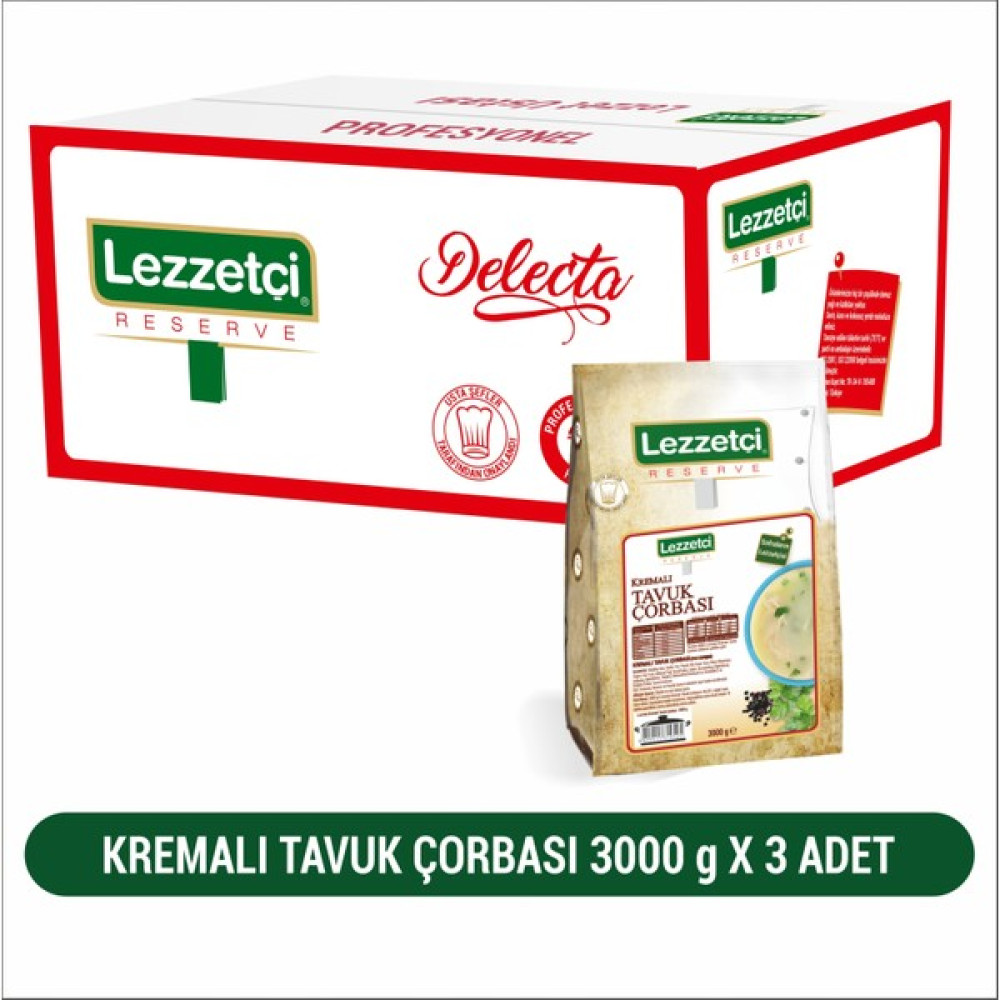 Lezzetçi Kremalı Tavuk Çorbası 3 Adet 3 kg Oto Boyaları Fiyatı