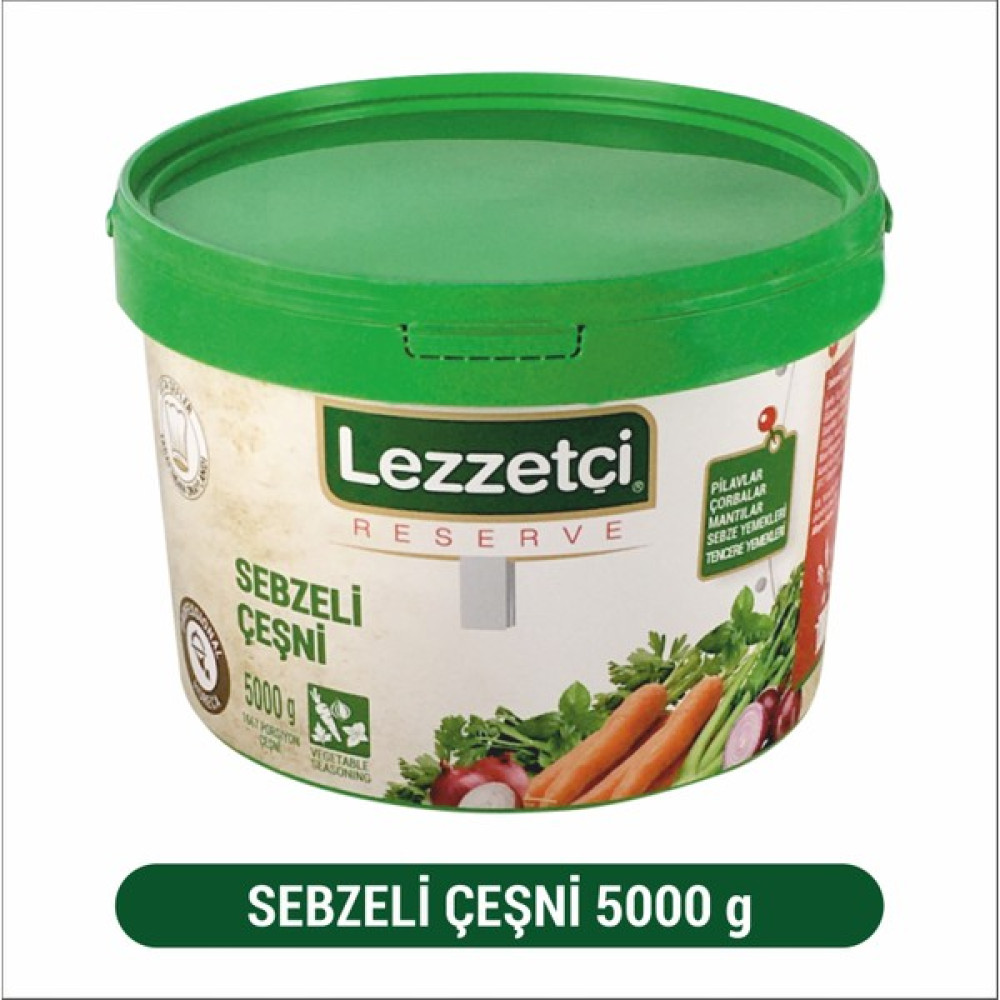 Lezzetçi Sebzeli Çeşni 5 kg Diğer Fiyatı