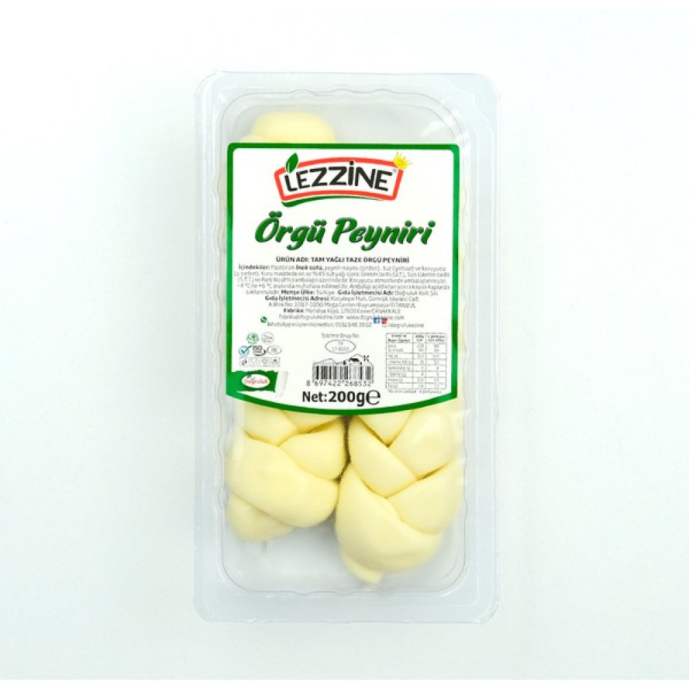 Lezzine Örgü Peyniri 200 gr Oto Boyaları Fiyatı