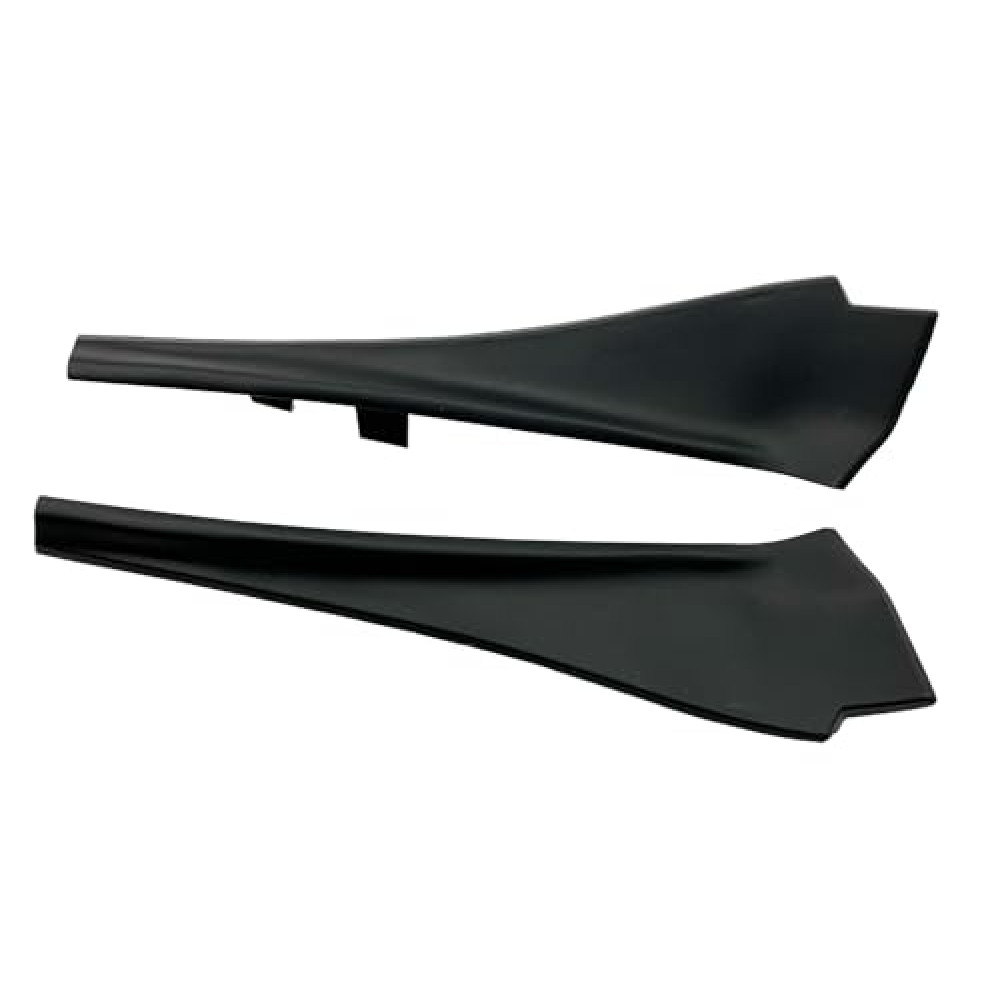 LFONEIBGG for Nissan Rogue 2014-2020 Front Windshield Wiper Side Cowl Extension Trim Fender Cover 66895-4CL0A 66895-4BA1A 66894-4CL0A 66894-4BA1A Front LH and RH OEM New Pair