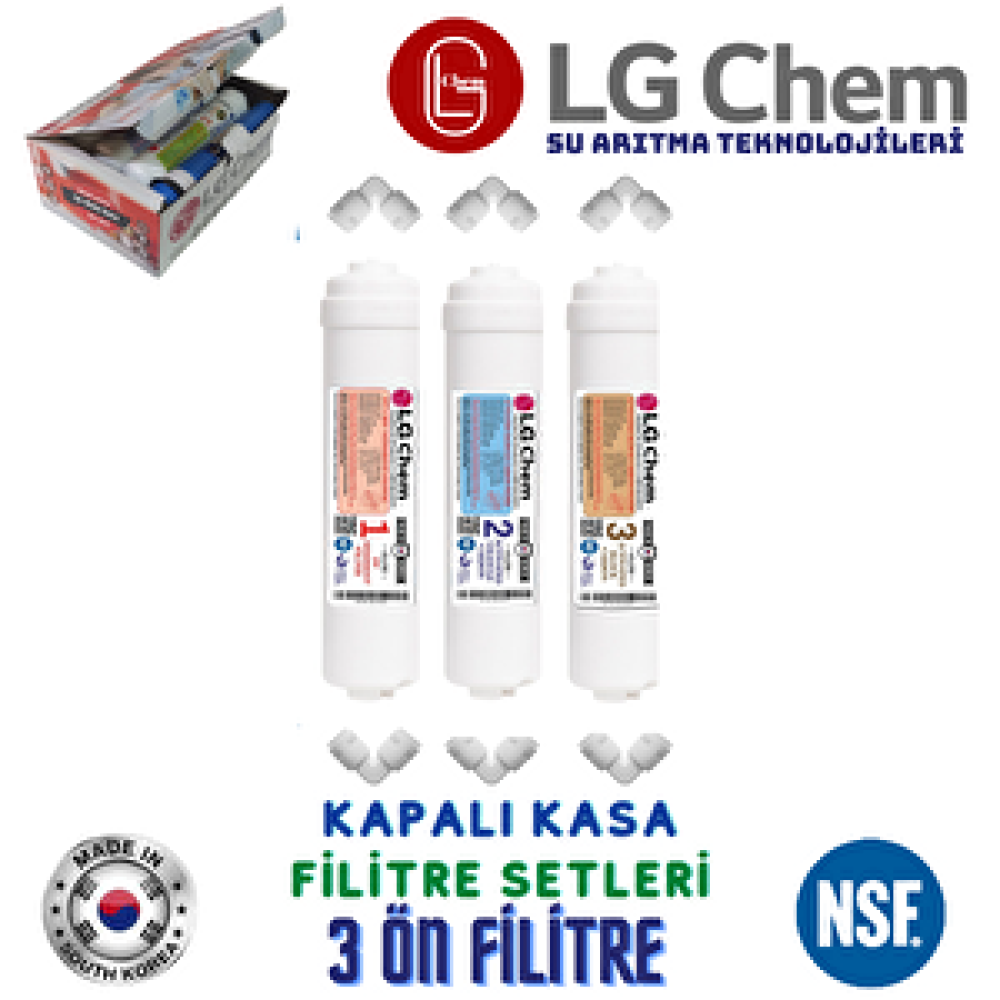 Lg Chem Kapali Kasa 3 Ön Fi̇li̇tre İnli̇ne Qui̇ck Su Arıtma Cihazı Fiyatı