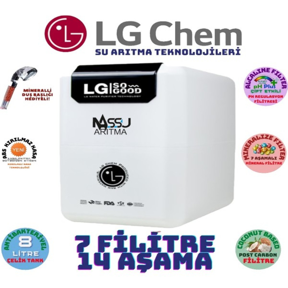 Lg Chem So Good 14 Aşamalı+Duş Başlığı Hediyeli - Beyaz Oto Boyaları Fiyatı
